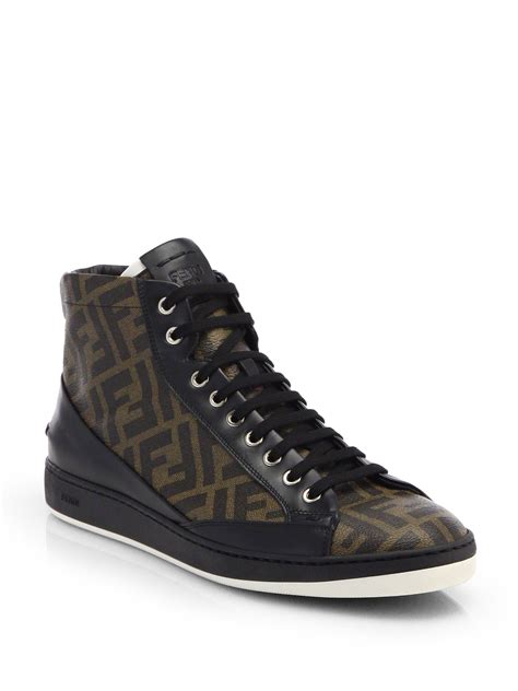 Fendi print sneakers